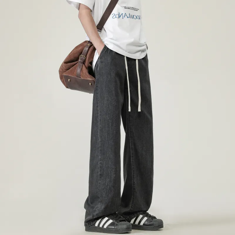 JUNGLE PANDA Jeans Unisex Dark Blue-4