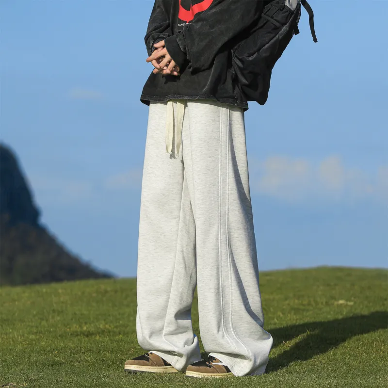 PAINT STAIN Knitted Sweatpants Unisex-107