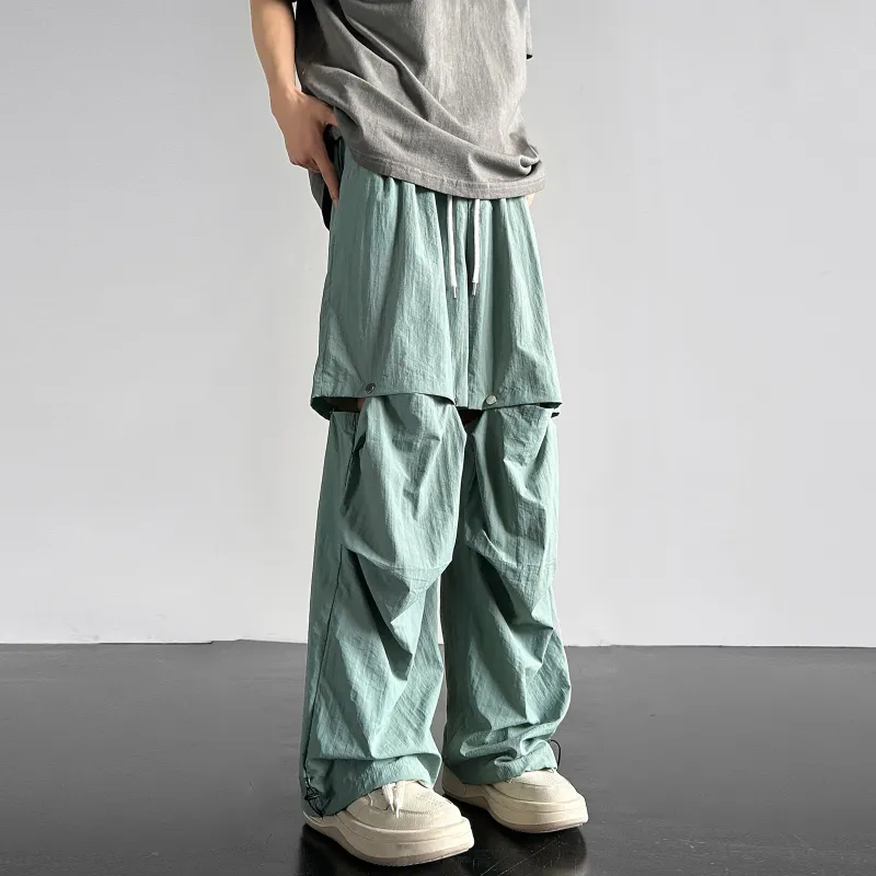 JUNGLE PANDA Knitted Sports Pants Unisex Black-25