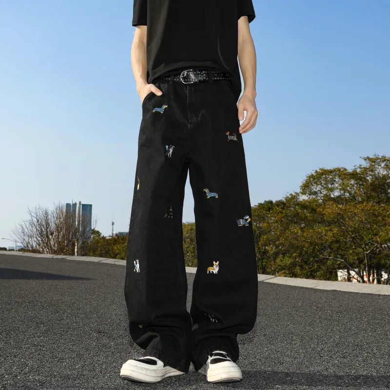JUNGLE PANDA Jeans Unisex-14