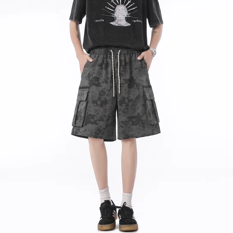JUNGLE PANDA Cargo Shorts Unisex-6