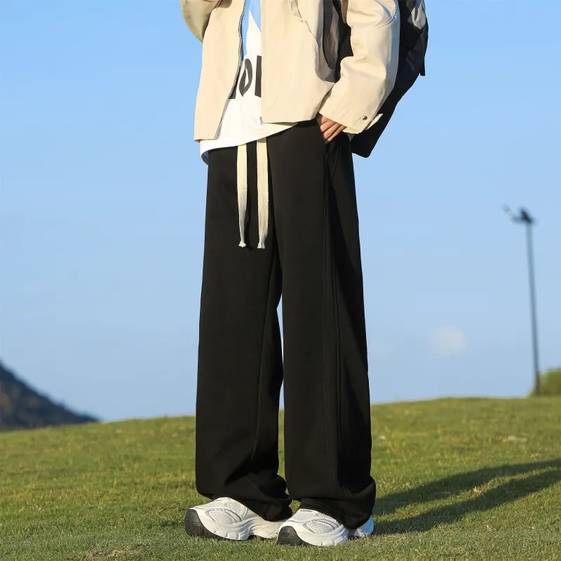 PAINT STAIN Knitted Sweatpants Unisex-123