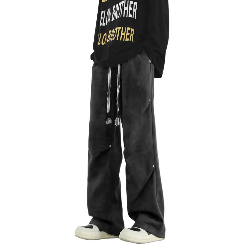 JUNGLE PANDA Knitted Sports Pants Unisex-7