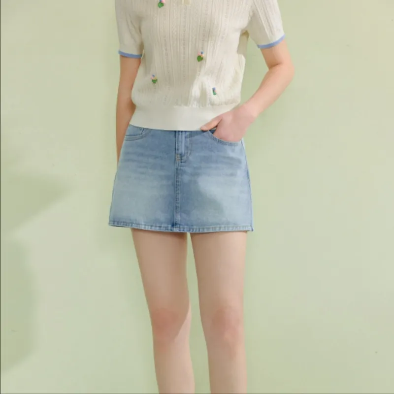 Inman Denim Shorts Women's Denim Blue-3