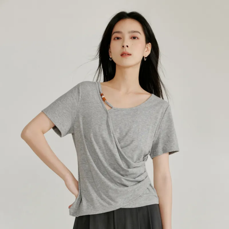Inman T Shirt Women's Noble Gray-3