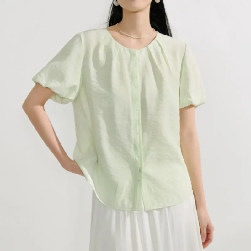 Inman Shirts Women's Elegant Green-4