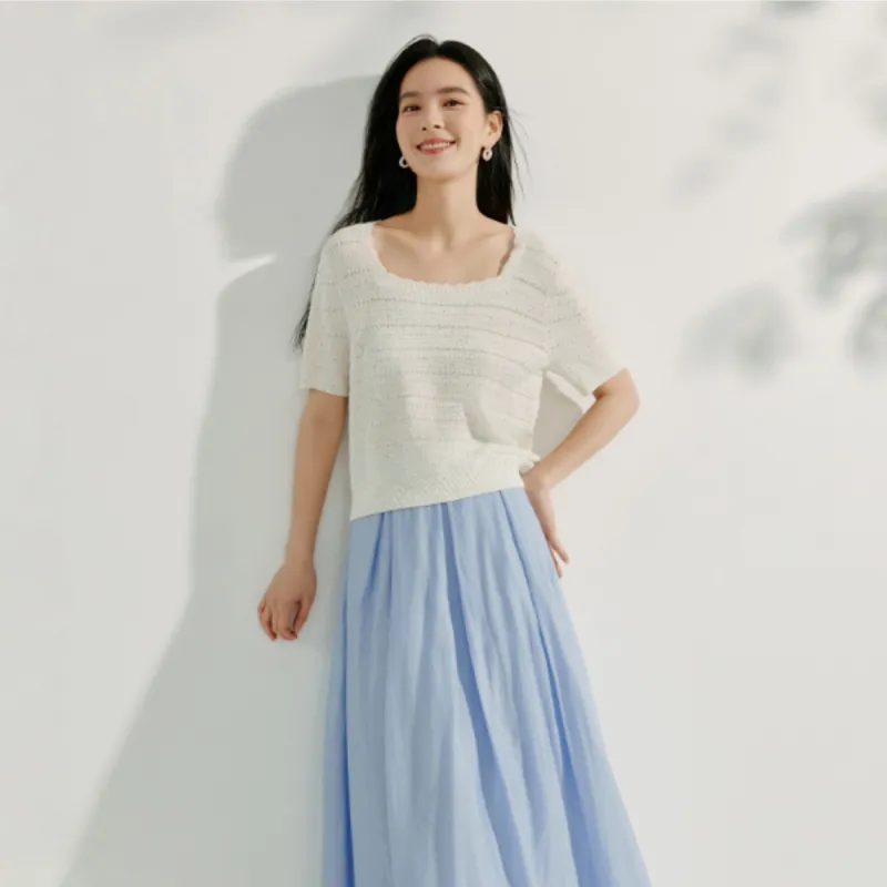 Inman Knitwear Women's Pearl White-3