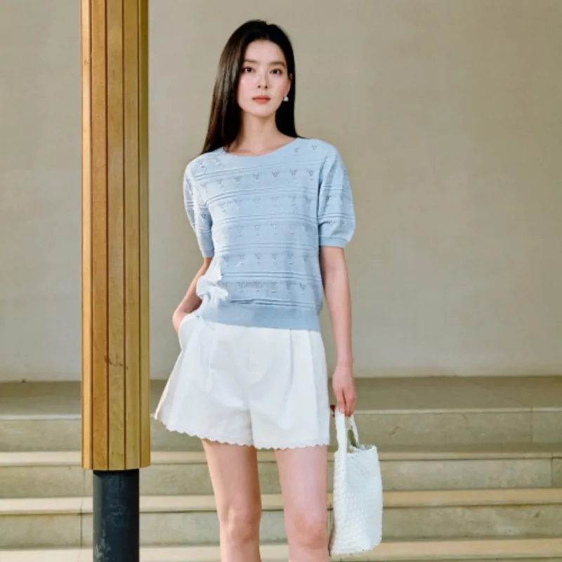 Inman Knitwear Women's Sky Blue-2