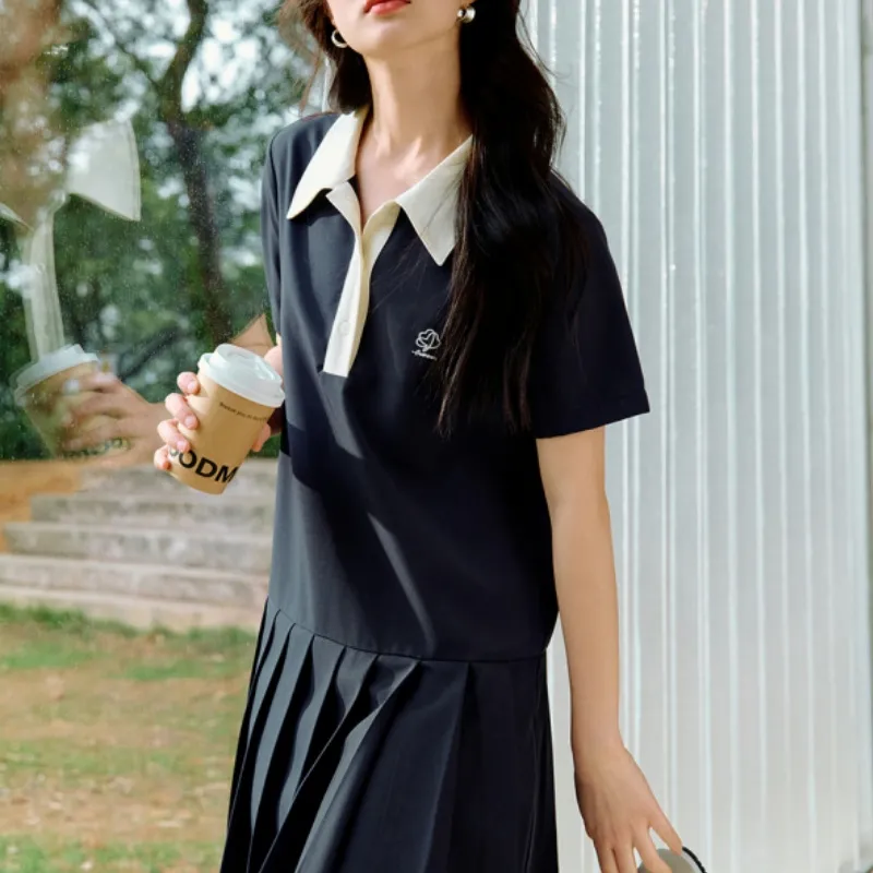 Inman Short Sleeved Dress Women's Royal Blue-3
