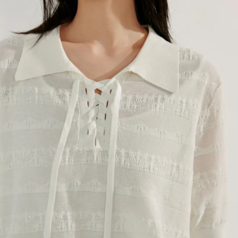 Inman Knitwear Women's Pearl White-4
