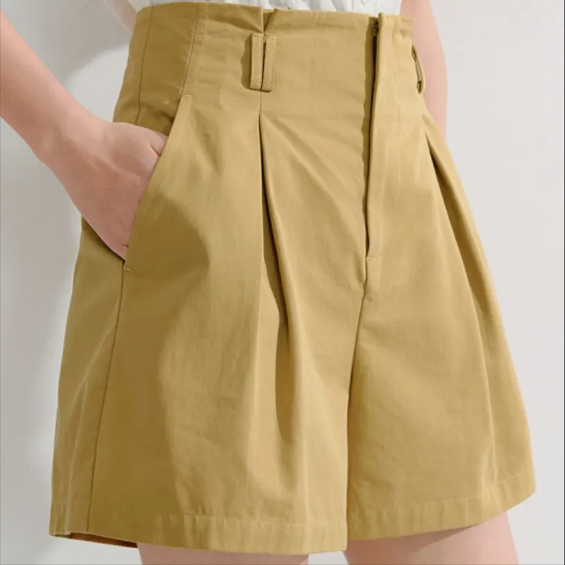 Inman Casual Shorts Women's Light Apricot-4