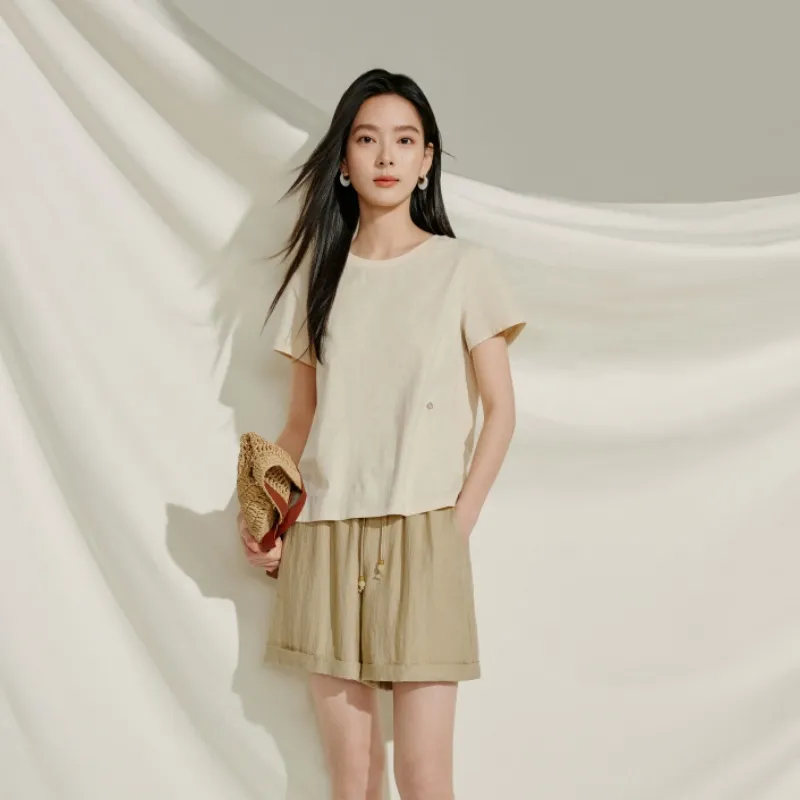Inman T Shirts Women's Linen-3