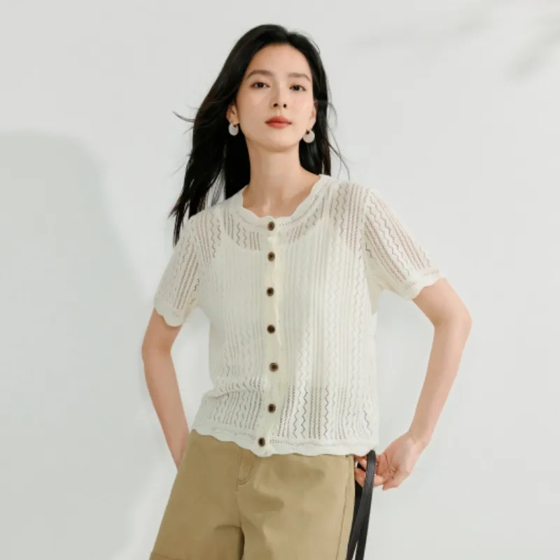 Inman Knitwear Women's Ecru-3