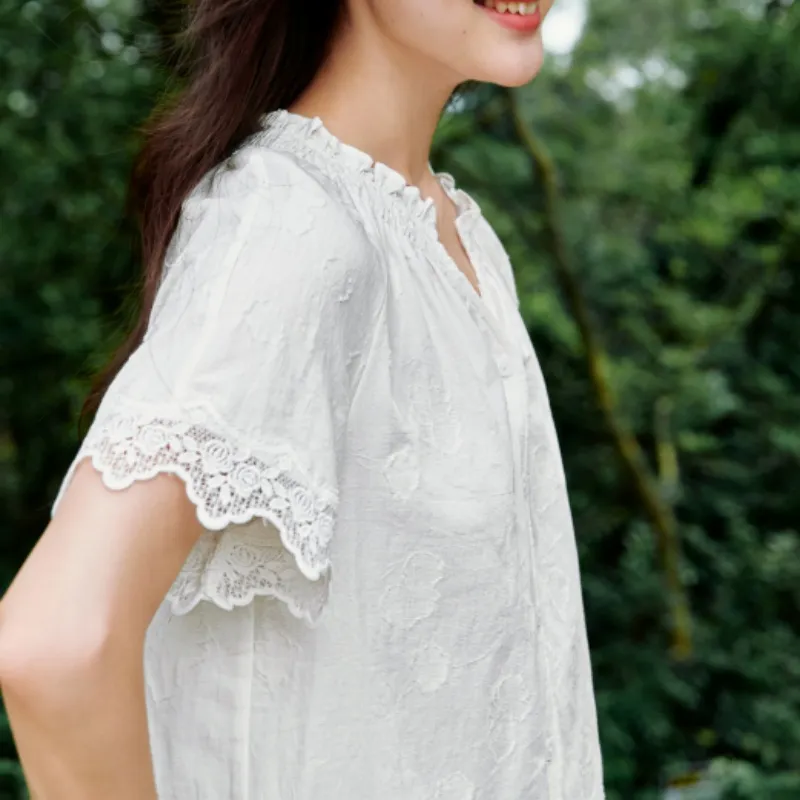 Inman Shirts Women's Pearl White-2