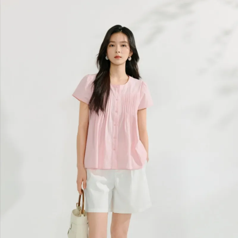 Inman Shirts Women's Dusty Pink-2