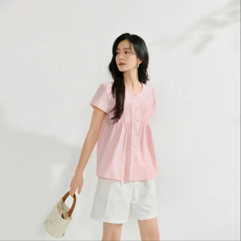 Inman Shirts Women's Dusty Pink-3
