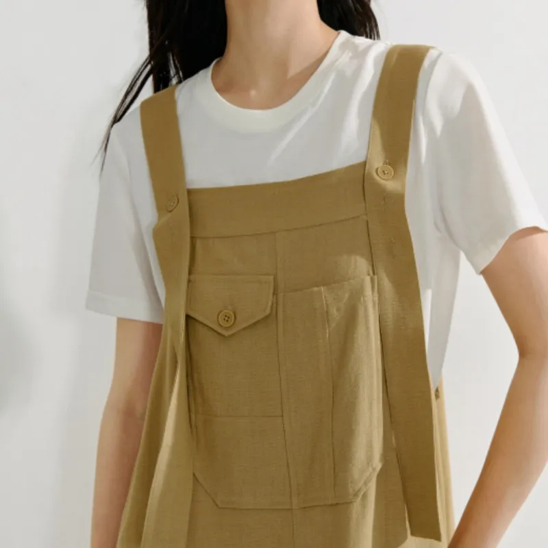 Inman Slip Dresses Women's Khaki-4