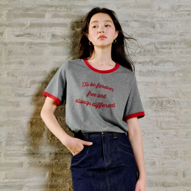 Inman T Shirts Women's Heather Gray-2