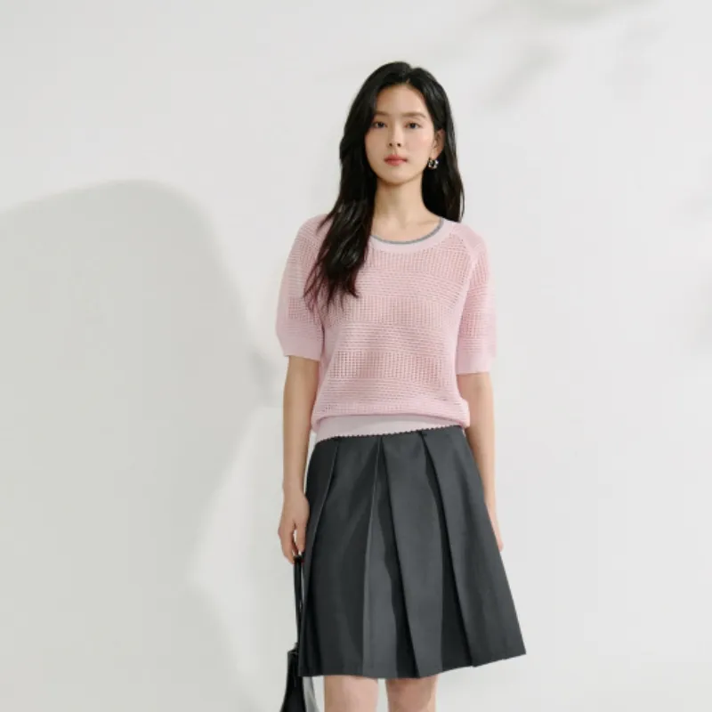 Inman Knitwear Women's Light Pink-2