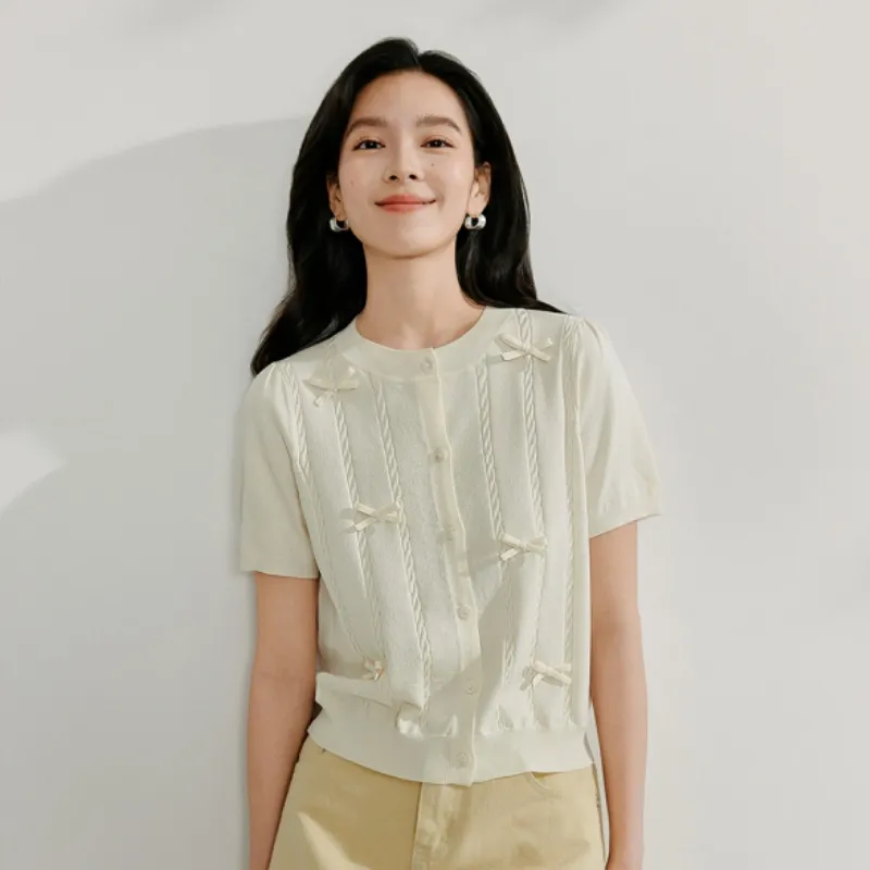 Inman Knitwear Women's Cream White-4