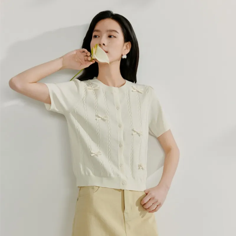 Inman Knitwear Women's Cream White-3