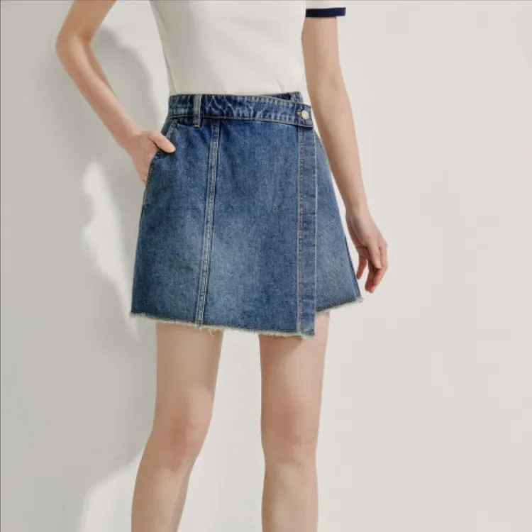 Inman Denim Shorts Women's Blue-3
