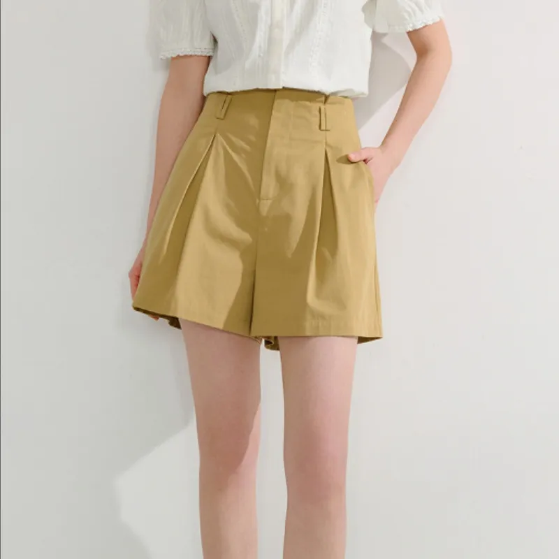 Inman Casual Shorts Women's Light Apricot-3