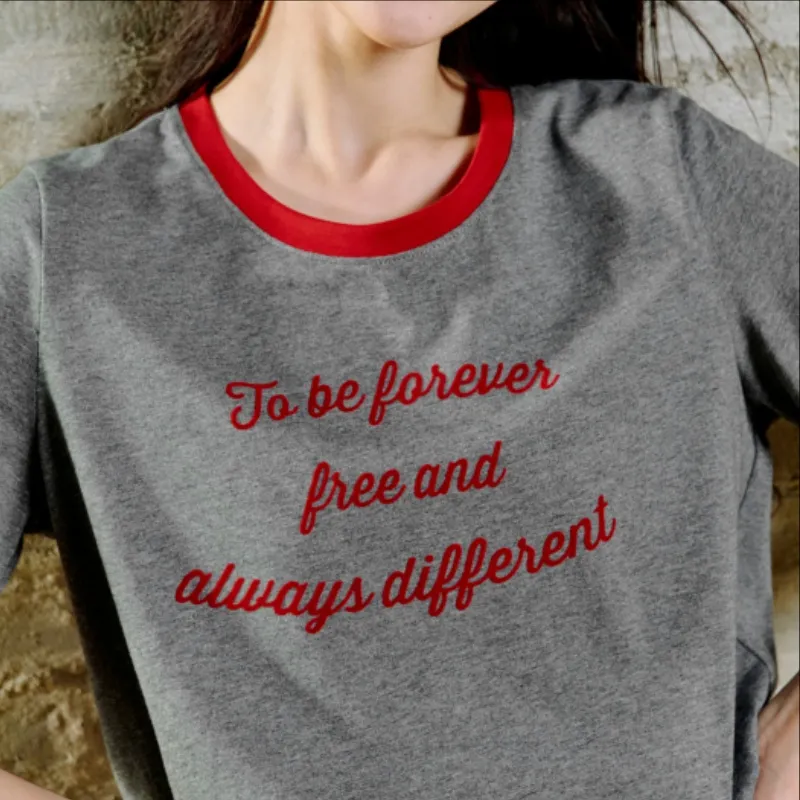 Inman T Shirts Women's Heather Gray-4