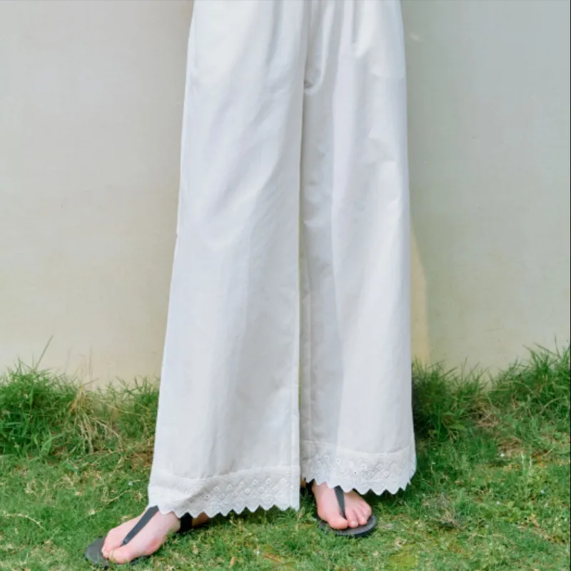 Inman Casual Pants Women's Cloud White-3