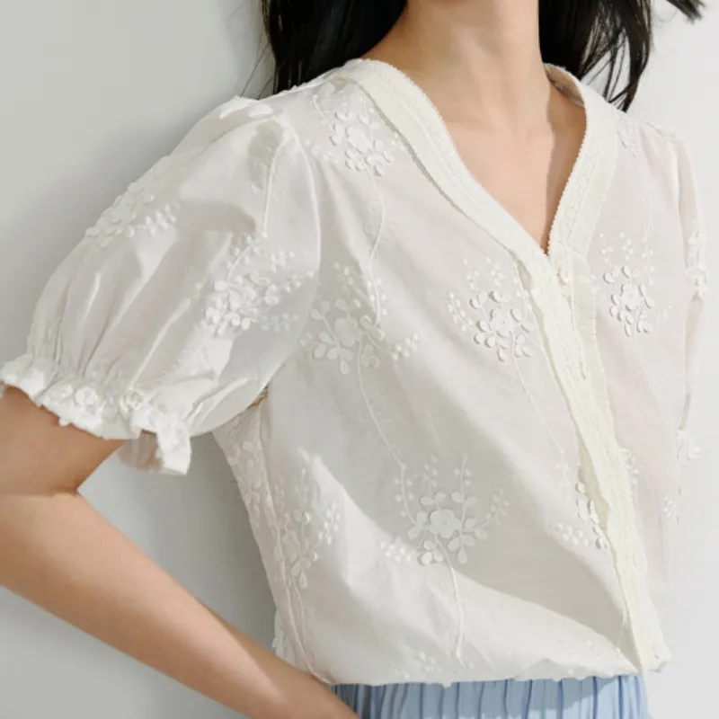Inman Shirts Women's Pure White-4