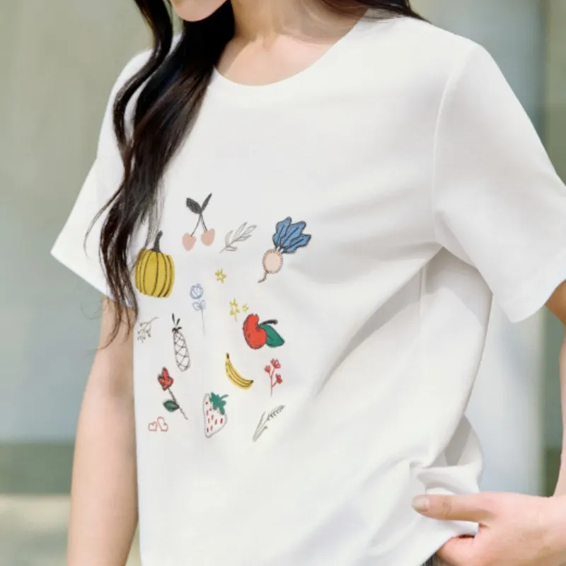 Inman T Shirts Women's Cloud White-4
