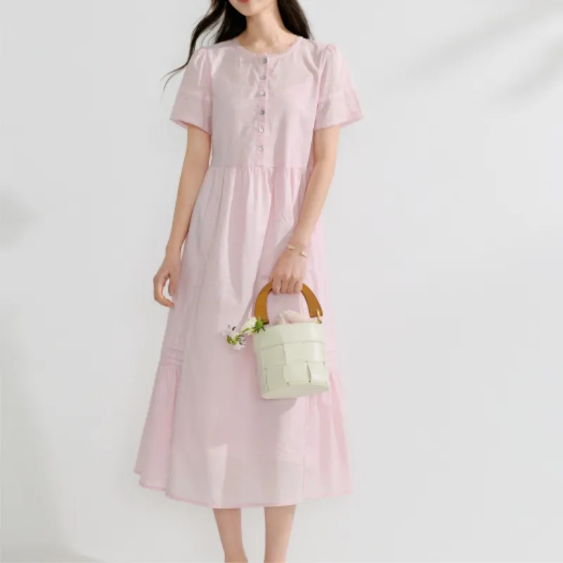 Inman Slip Dresses Women's Pink-2