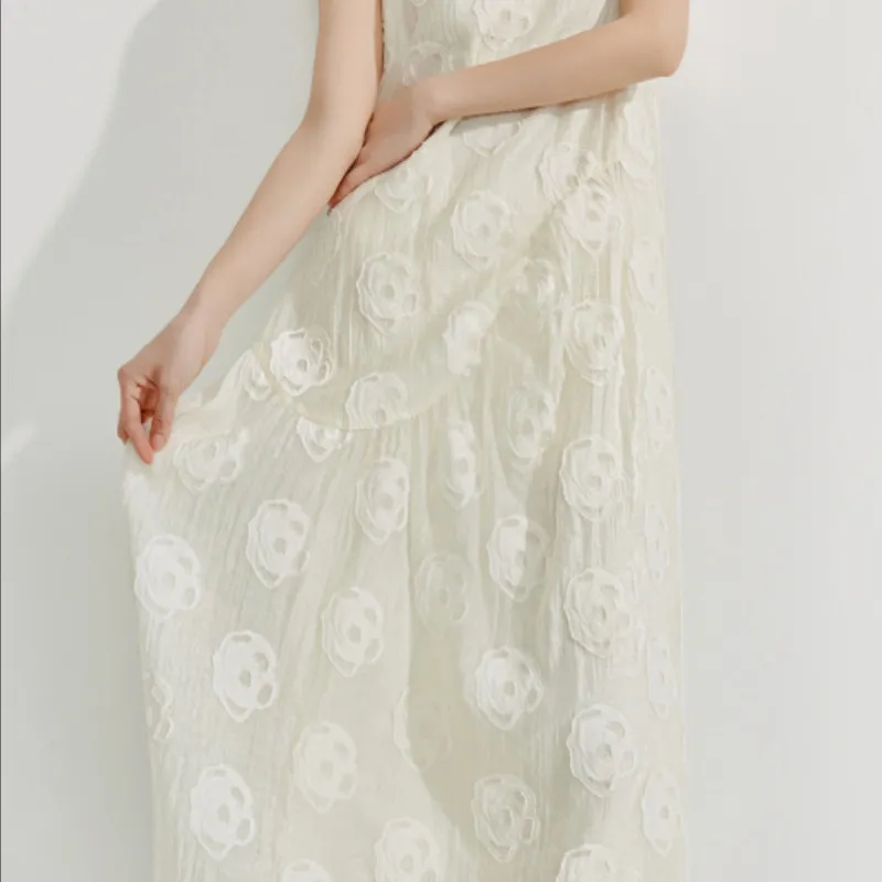 Inman Dress Women's Pear Blossom Beige-4