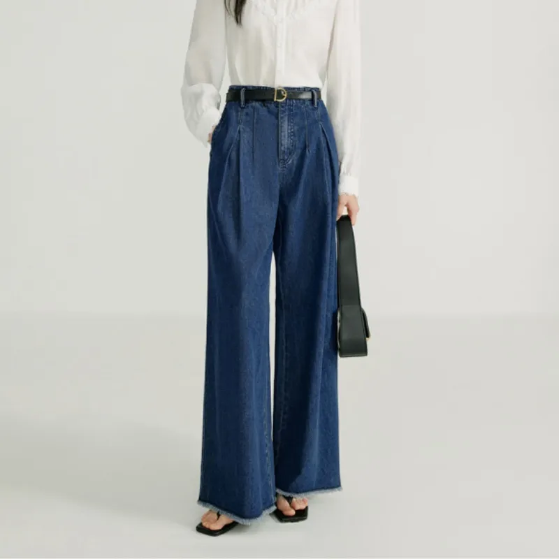 Inman Jeans Women's Dark Denim Blue-2