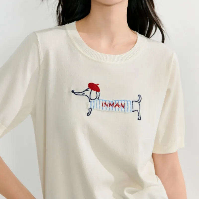 Inman Knitwear Women's Cream White-4
