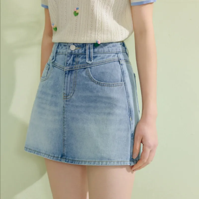Inman Denim Shorts Women's Denim Blue-4