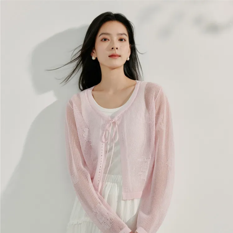 Inman Knitwear Women's Peach Pink-2