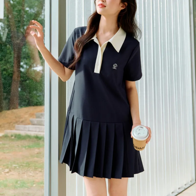 Inman Short Sleeved Dress Women's Royal Blue-4
