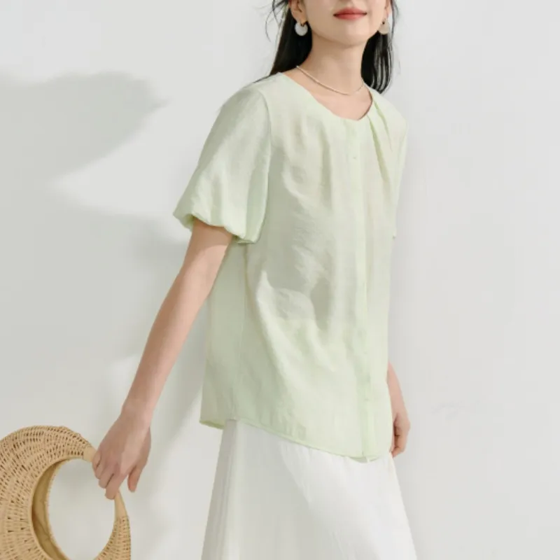Inman Shirts Women's Elegant Green-3