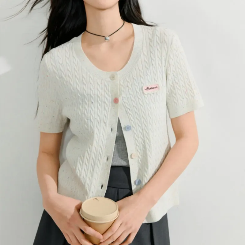 Inman Knitwear Women's Heather White-3
