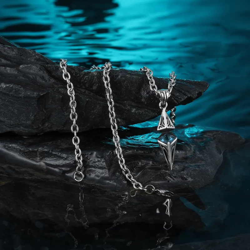 MISS XIA JWY Silver Plated Necklaces Unisex-5
