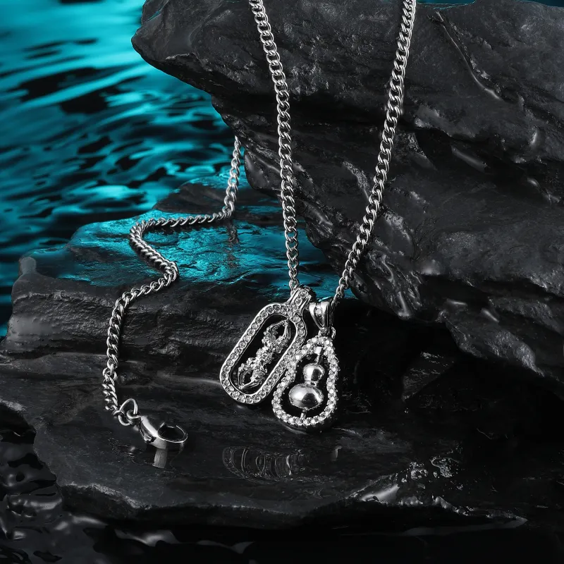 MISS XIA JWY Titanium Steel Necklaces Women's-5