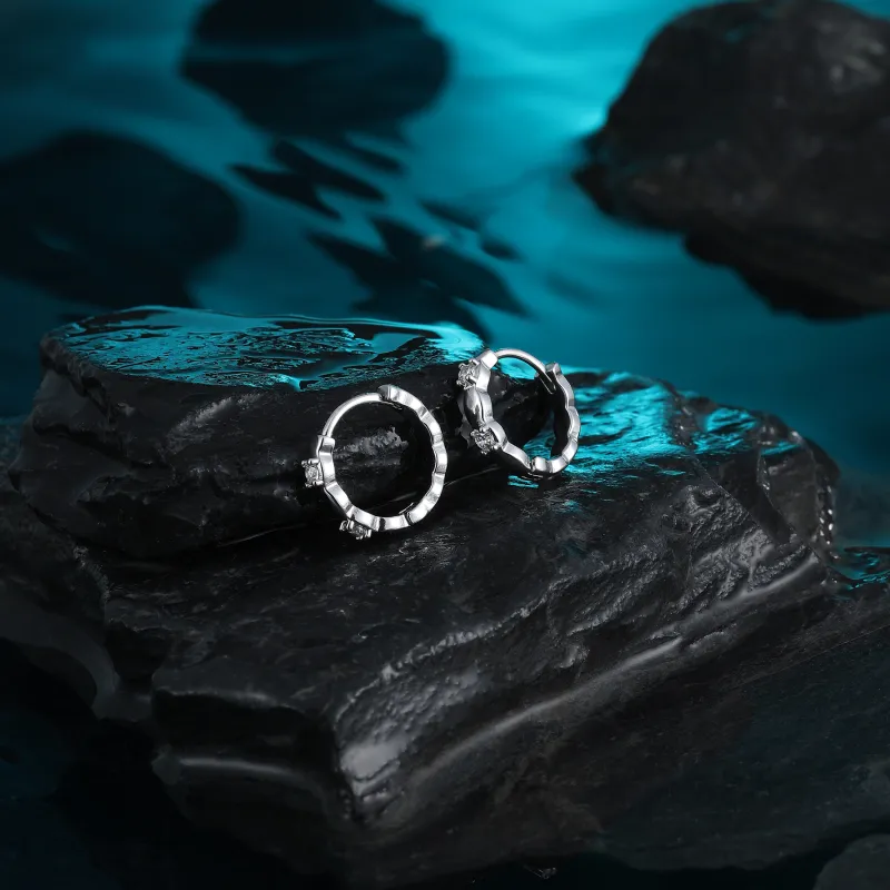 MISS XIA JWY Titanium Steel Earrings Unisex-2