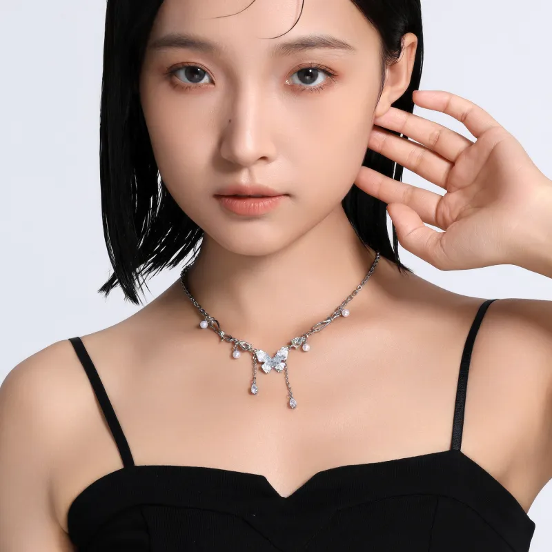 MISS XIA JWY Alloy Necklaces Women's-3