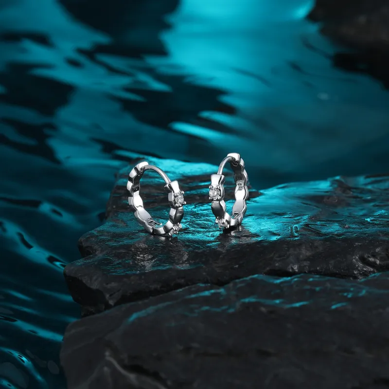 MISS XIA JWY Titanium Steel Earrings Unisex-5