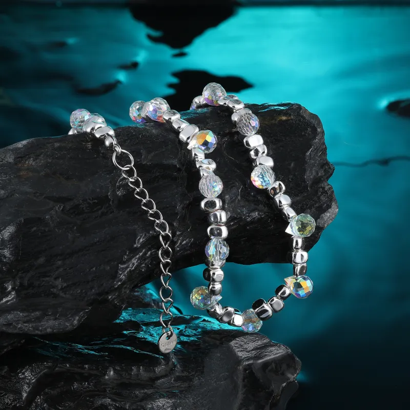MISS XIA JWY Titanium Steel Necklaces Women's-4