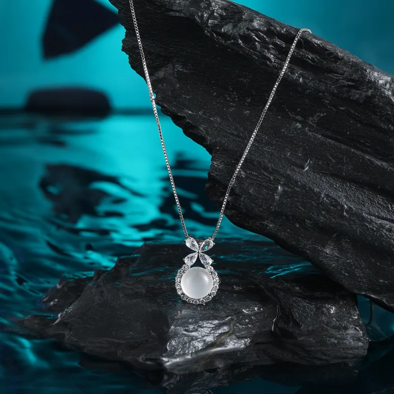 MISS XIA JWY Natural Stone Necklaces Women's-4