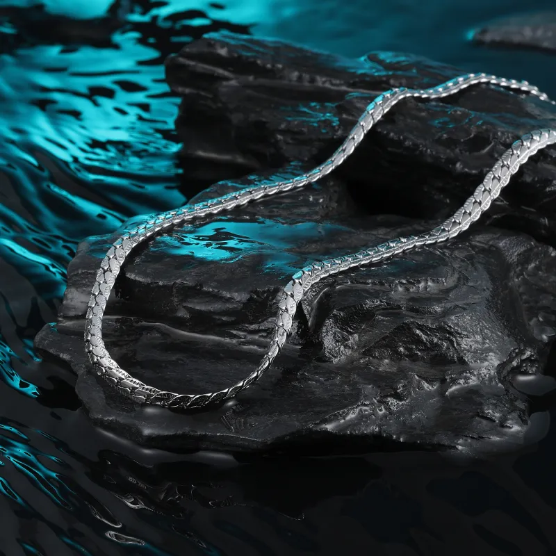 MISS XIA JWY Titanium Steel Necklaces Unisex-3