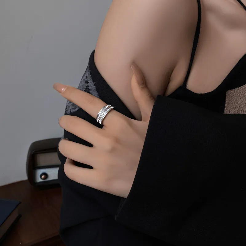 MISS XIA JWY Silver Plated Copper Rings Unisex-6