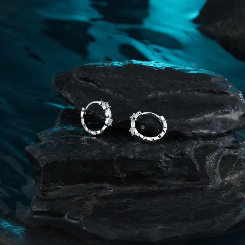 MISS XIA JWY Titanium Steel Earrings Unisex-4
